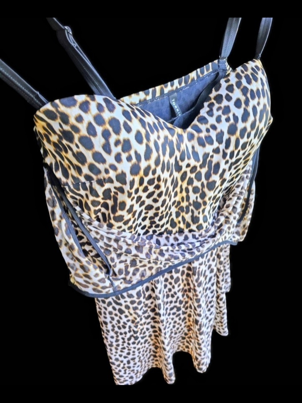 Beautiful Torrid Leopard Plus Size Swim Suit, NWOT